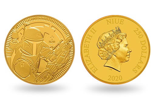 герой «Звездных войн» на золотой монете Ниэ