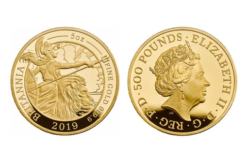 коллекция из 8 золотых монет Британии