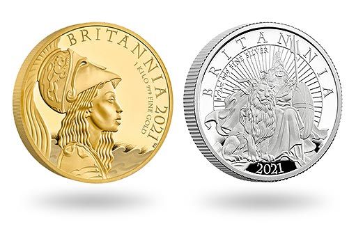золотые и серебряные  монеты Великобритании