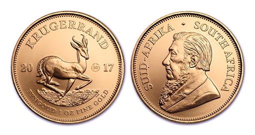 Инвестиционная монета Южно-Африканской Республики «Крюгерранд»