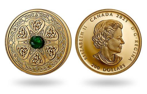 Канадский монетный двор выпустил коллекционную золотую монету, посвященную мультикультурализму