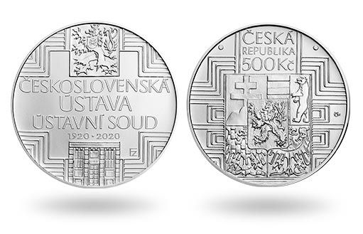 серебряная монета Чехии приурочена к 100-летию основного закона страны