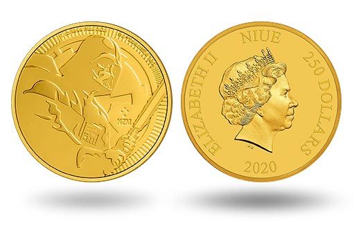 Дарт Вейдер стал героем выпуска золотых монет Ниуэ