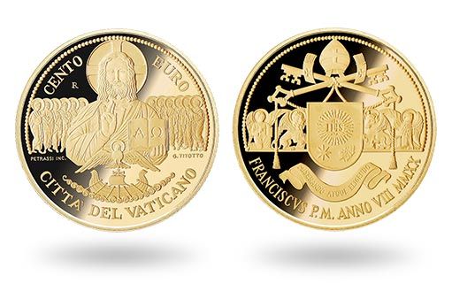 конституции Ватиканского Собора посвящены золотые монеты Ватикана
