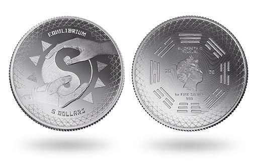 серебряные монеты Токелау воспевают баланс