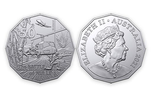 памятные монеты в честь битвы во Вьетнаме