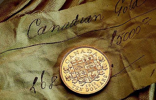 из истории золотых канадских монет