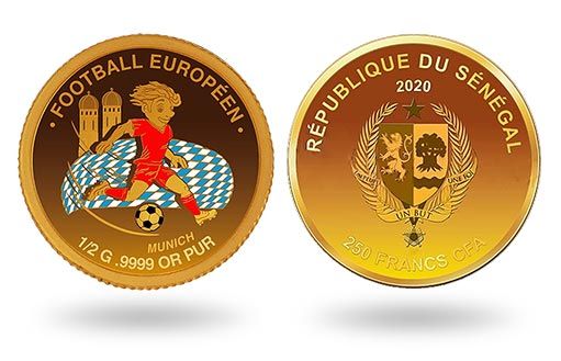 Сенегал посвятил золотые монеты футболу