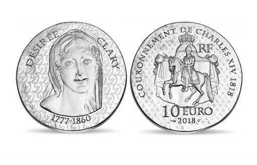 Монеты с изображением шведской королевы — серебро