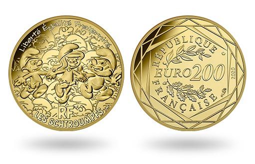 золотые инвестиционные монеты Франции посвящены свободе, равенству и братству