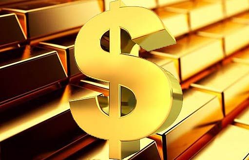 игра золота и доллара в перетягивание каната