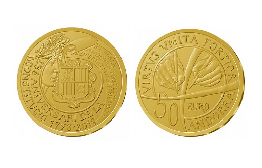 Золотые памятные монеты юбилею Конституции
