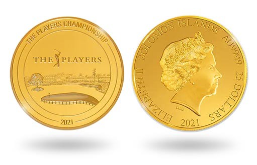 Соломоновы острова представили золотые монеты в честь гольфа
