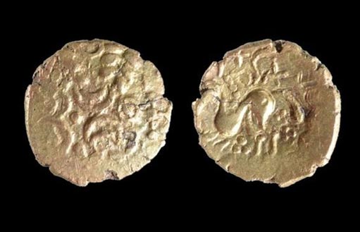 золотые статеры найденные в кельтском сокровище