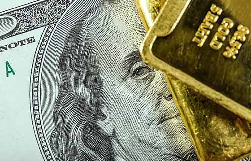падение золота на фоне оптимизма и роста доходности бондов США