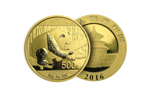 Золотая монета Панда допущена к торгам