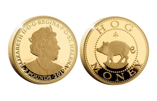 денежная свинья появится на коллекционных монетах