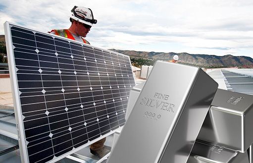 Сколько серебра нужно для производства солнечных панелей