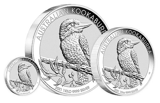 австралийская монета Кукабарра 2021