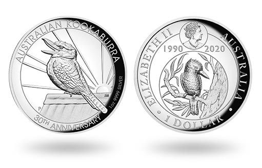 серебряные монеты с изображением кукабарры юбилейный выпуск Австралии