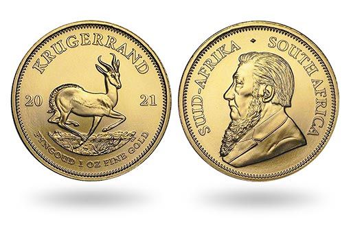Южная Африка выпустила золотые монеты «Крюгерранд»