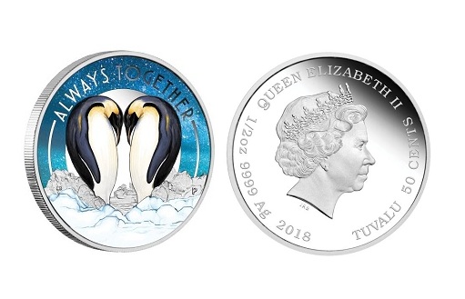 Пингвины на монетах Тувалу