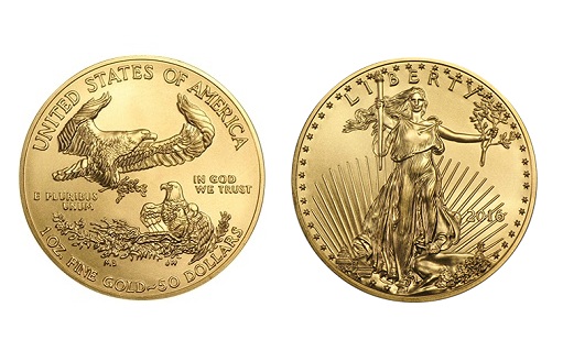 Инвестиционные золотые монеты «Американский орел»