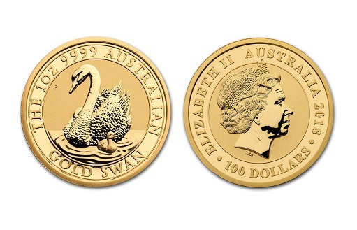 Монета «Золотой лебедь»
