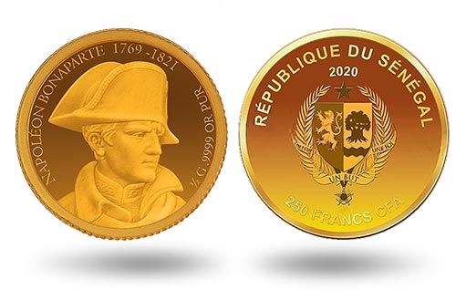 Сенегал выпустил золотую монету в память о Наполеоне