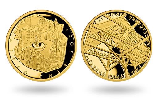 Чешские монеты из золота посвятили природоохранным территориям
