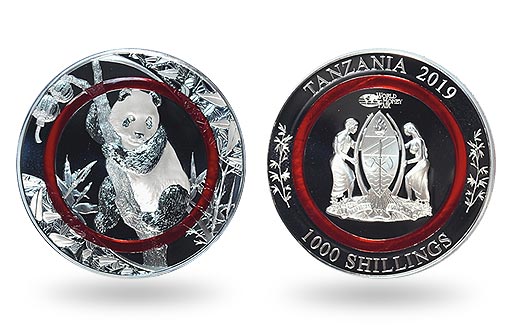 серебряная памятная монета «Panda»