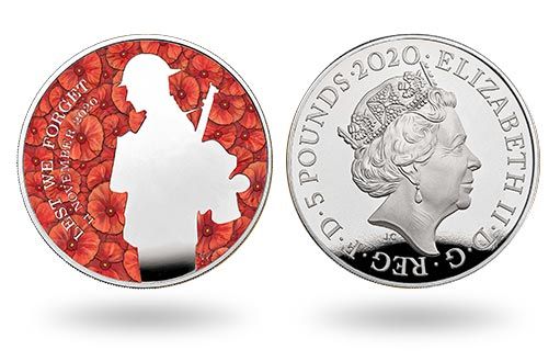 Дню Памяти посвящены британские монеты из серебра