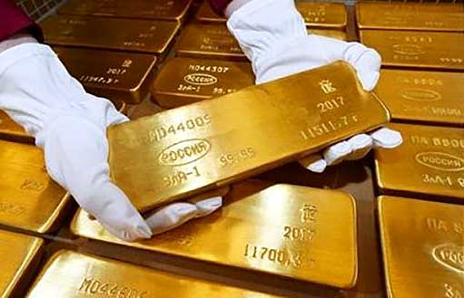 экспорт золота в России превысил продажи газа