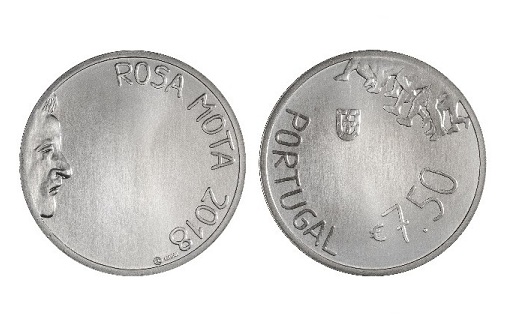 Монеты из серебра с портретом олимпийской чемпионки Розы Моты