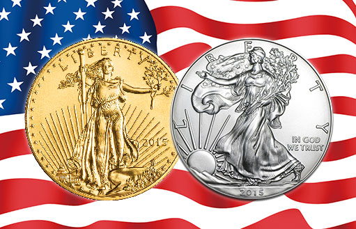 серебряная монета Американский орел