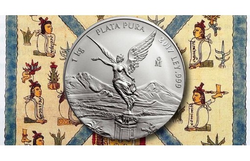 Мексика выпустила килограммовые серебряные монеты