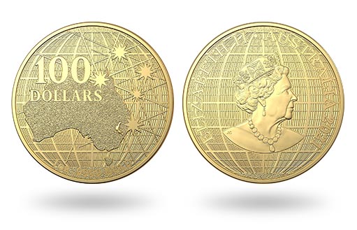 Южное небо на австралийских золотых монетах