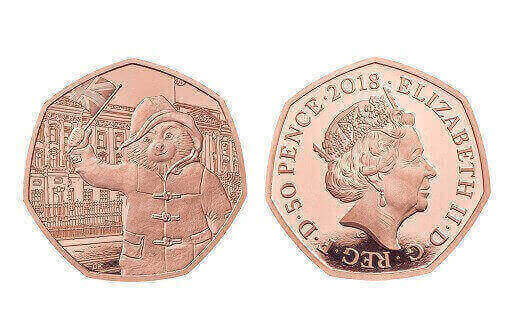  Серии памятных монет с изображением медвежонка Паддингтона