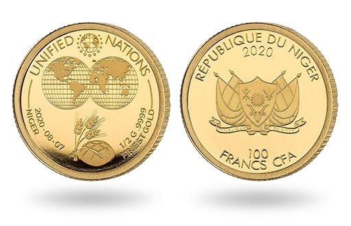 золотые монеты Нигера поднимают важные проблемы наций