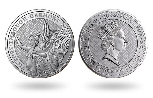 выпущена инвестиционная серебряная монета острова Святой Елены