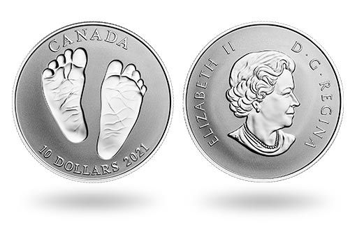 монеты из серебра в подарок к рождению ребенка