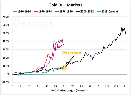 бычьи рынки золота