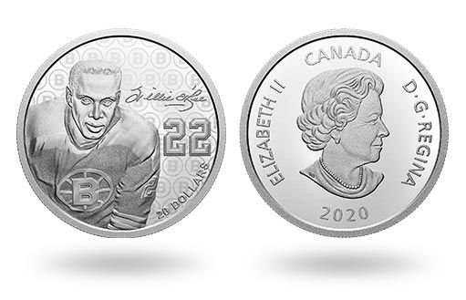 серебряные монеты Канады с портретом Вилли О'Ри