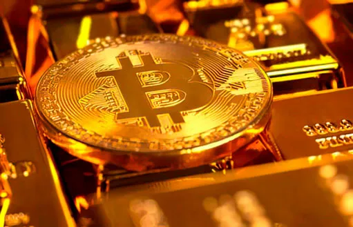 про золото и биткоин