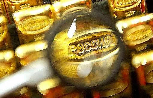 Россия использует золото