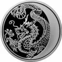 Дракон-2012. Лунный календарь Серебро 31.1 гр Монеты ММД 2011 Тираж: 20 000 шт — читать подробное описание Дракон-2012. Лунный календарь: серебряная монета 3 рубля / серебро 31.1 грамма, ММД 2011 год - 1