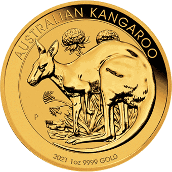Кенгуру: золотые монеты $100 Австралии / 31.1 г золото, с 2010 г по н.в. - 1