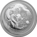 Год Дракона 2012: серебряная монета $1 Австралии Лунар / серебро 1 oz