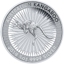 Кенгуру: серебряные монеты 31.1 гр выпуска с 2016 года