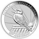 Австралийская Кукабарра: серебряная монета 30 долларов / серебро 1 кг
